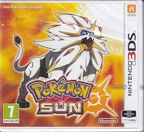 Pokemon Sun - in Foil - Nintendo 3DS Game (AA Grade) (Used) (Eng)